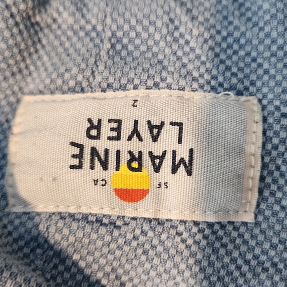 Marine Layer Tess Tie Back Jumpsuit Size 2 - Picture 12 of 16